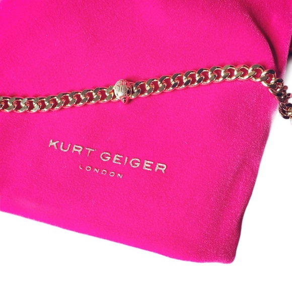 Kurt Geiger Gold Eagle Head Bracelet - Picture 4 of 4
